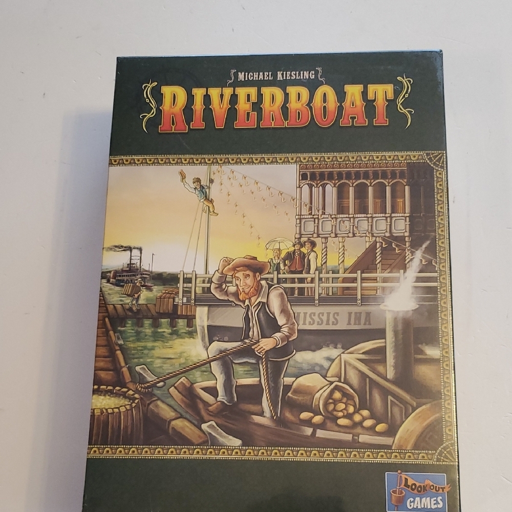 Riverboat Board Game - Green